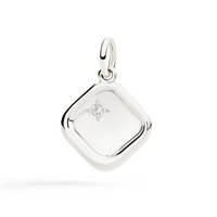 Charm Dodo Essentials in Argento Diamante DMC5021_SIGNE_DB0AG